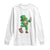 Dabbing Leprechaun Football Long Sleeve Shirt St Patricks Day Sports Lover
