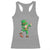Dabbing Leprechaun Football Racerback Tank Top St Patricks Day Sports Lover
