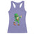Dabbing Leprechaun Football Racerback Tank Top St Patricks Day Sports Lover