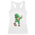 Dabbing Leprechaun Football Racerback Tank Top St Patricks Day Sports Lover