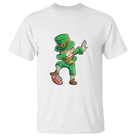 Dabbing Leprechaun Football T Shirt St Patricks Day Sports Lover