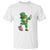 Dabbing Leprechaun Football T Shirt St Patricks Day Sports Lover