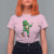 Dabbing Leprechaun Football T Shirt For Women St Patricks Day Sports Lover