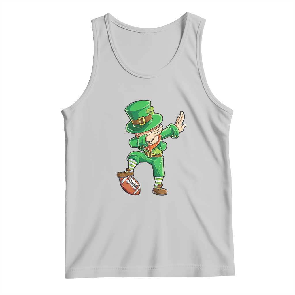 Dabbing Leprechaun Football Tank Top St Patricks Day Sports Lover