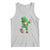 Dabbing Leprechaun Football Tank Top St Patricks Day Sports Lover
