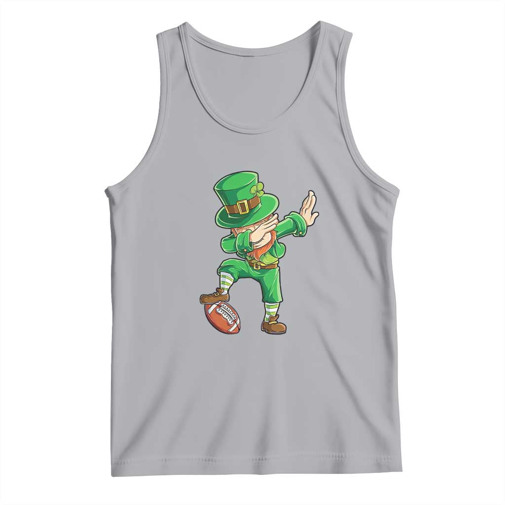 Dabbing Leprechaun Football Tank Top St Patricks Day Sports Lover