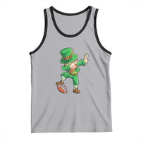 Dabbing Leprechaun Football Tank Top St Patricks Day Sports Lover