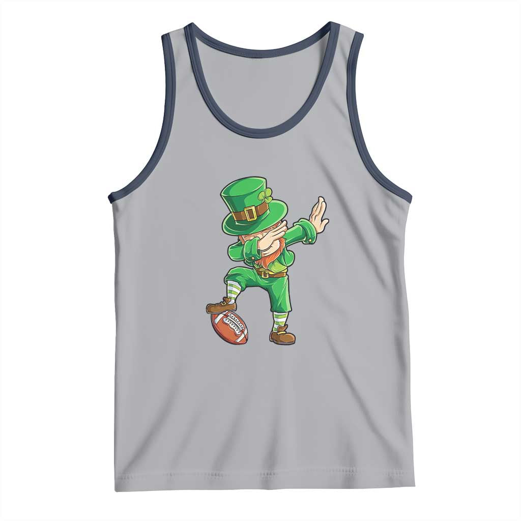 Dabbing Leprechaun Football Tank Top St Patricks Day Sports Lover