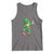 Dabbing Leprechaun Football Tank Top St Patricks Day Sports Lover