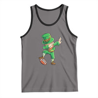 Dabbing Leprechaun Football Tank Top St Patricks Day Sports Lover