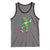 Dabbing Leprechaun Football Tank Top St Patricks Day Sports Lover