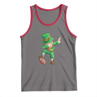 Dabbing Leprechaun Football Tank Top St Patricks Day Sports Lover
