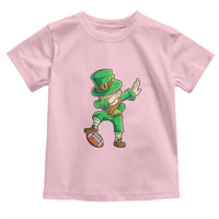 Dabbing Leprechaun Football Toddler T Shirt St Patricks Day Sports Lover