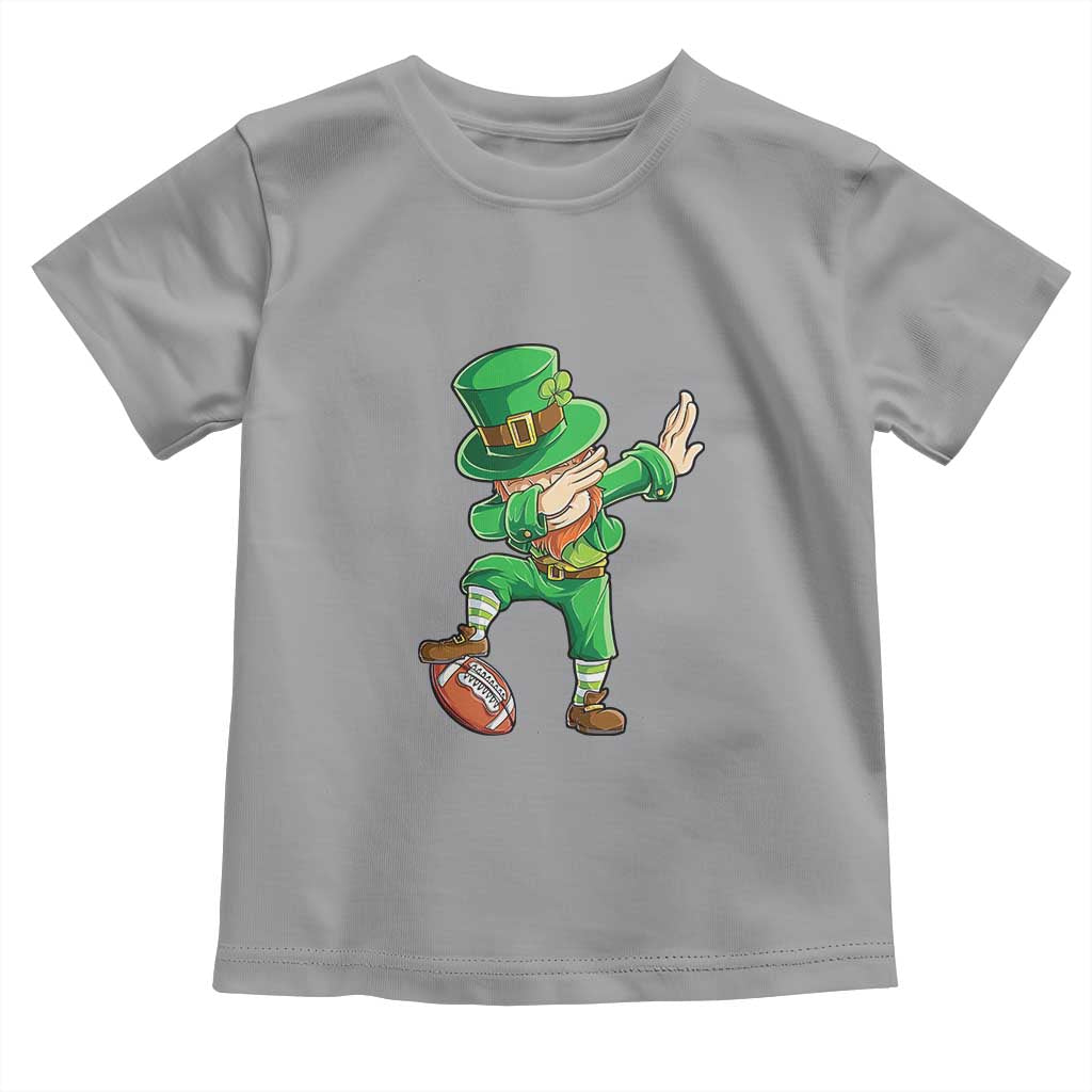 Dabbing Leprechaun Football Toddler T Shirt St Patricks Day Sports Lover