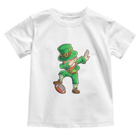 Dabbing Leprechaun Football Toddler T Shirt St Patricks Day Sports Lover