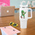 Dabbing Leprechaun Football Tumbler With Handle St Patricks Day Sports Lover
