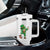 Dabbing Leprechaun Football Tumbler With Handle St Patricks Day Sports Lover