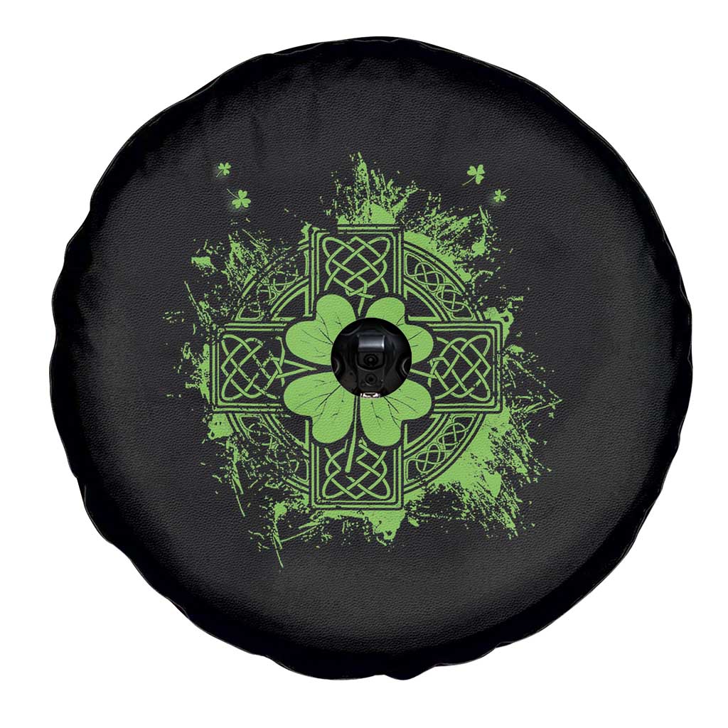 Celtic Knot Irish Shamrock Spare Tire Cover St Patricks Day