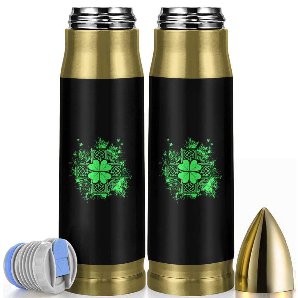 Celtic Knot Irish Shamrock Bullet Tumbler St Patricks Day
