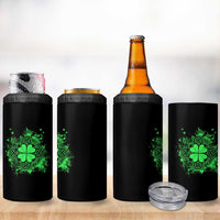 Celtic Knot Irish Shamrock 4 in 1 Can Cooler Tumbler St Patricks Day