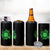 Celtic Knot Irish Shamrock 4 in 1 Can Cooler Tumbler St Patricks Day