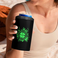 Celtic Knot Irish Shamrock 4 in 1 Can Cooler Tumbler St Patricks Day