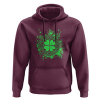 Celtic Knot Irish Shamrock Hoodie St Patricks Day