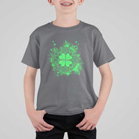 Celtic Knot Irish Shamrock T Shirt For Kid St Patricks Day