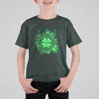 Celtic Knot Irish Shamrock T Shirt For Kid St Patricks Day