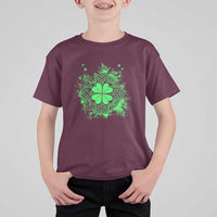 Celtic Knot Irish Shamrock T Shirt For Kid St Patricks Day