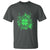 Celtic Knot Irish Shamrock T Shirt St Patricks Day