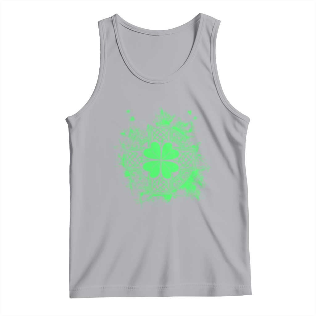 Celtic Knot Irish Shamrock Tank Top St Patricks Day