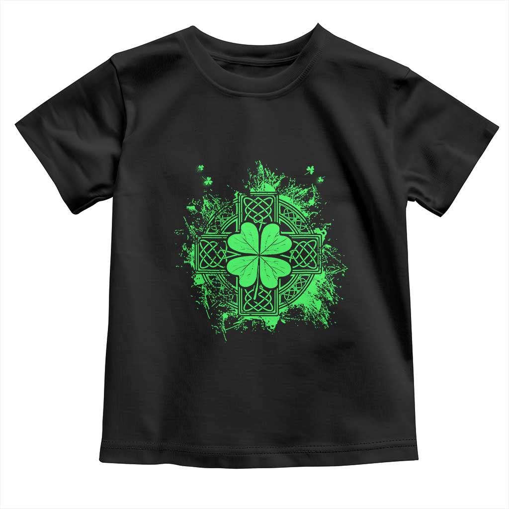 Celtic Knot Irish Shamrock Toddler T Shirt St Patricks Day