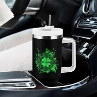 Celtic Knot Irish Shamrock Tumbler With Handle St Patricks Day