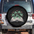 St Patricks Day Book Lover Spare Tire Cover Librarian Core Lucky Shamrocks