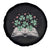 St Patricks Day Book Lover Spare Tire Cover Librarian Core Lucky Shamrocks