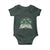 St Patricks Day Book Lover Baby Onesie Librarian Core Lucky Shamrocks