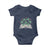 St Patricks Day Book Lover Baby Onesie Librarian Core Lucky Shamrocks