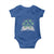 St Patricks Day Book Lover Baby Onesie Librarian Core Lucky Shamrocks