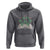 St Patricks Day Book Lover Hoodie Librarian Core Lucky Shamrocks