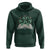 St Patricks Day Book Lover Hoodie Librarian Core Lucky Shamrocks