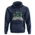 St Patricks Day Book Lover Hoodie Librarian Core Lucky Shamrocks