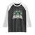 St Patricks Day Book Lover Raglan Shirt Librarian Core Lucky Shamrocks