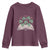 St Patricks Day Book Lover Youth Sweatshirt Librarian Core Lucky Shamrocks