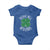 Funny St Patricks Day Drinking Baby Onesie Drinks Well With Others Drunk Beer Lucky Shamrock