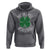 Funny St Patricks Day Drinking Hoodie Drinks Well With Others Drunk Beer Lucky Shamrock