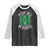 Funny St Patricks Day Drinking Raglan Shirt Drinks Well With Others Drunk Beer Lucky Shamrock