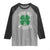 Funny St Patricks Day Drinking Raglan Shirt Drinks Well With Others Drunk Beer Lucky Shamrock