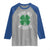 Funny St Patricks Day Drinking Raglan Shirt Drinks Well With Others Drunk Beer Lucky Shamrock
