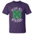 Funny St Patricks Day Drinking T Shirt Drinks Well With Others Drunk Beer Lucky Shamrock